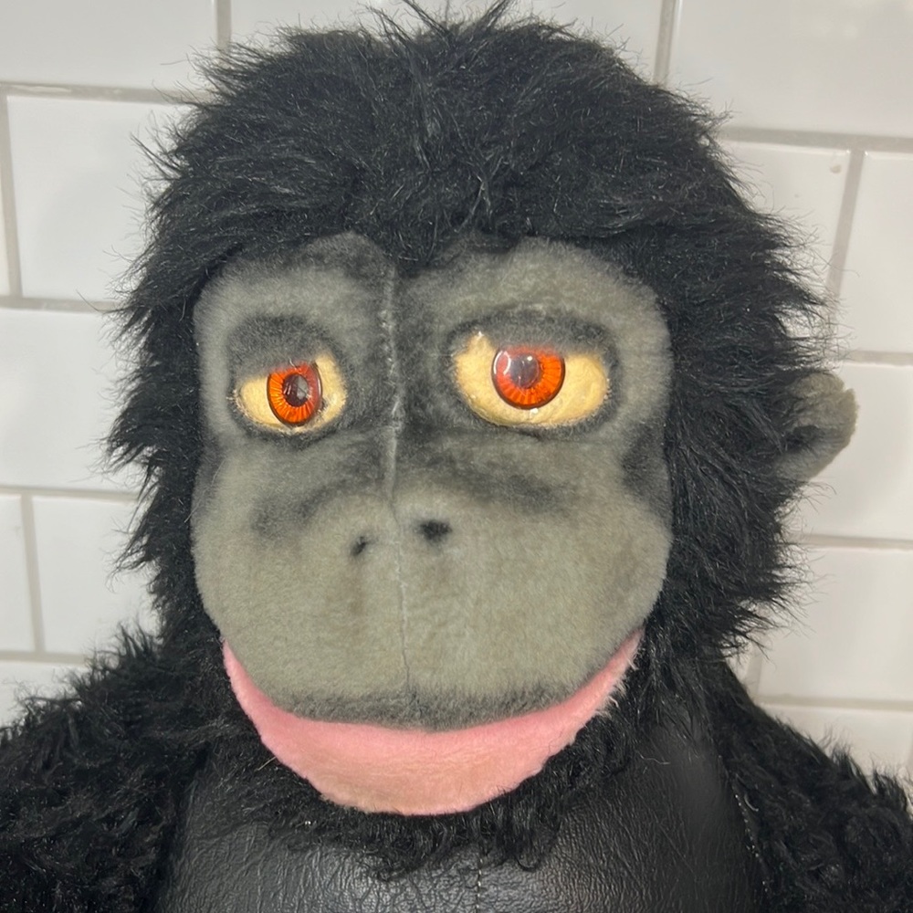 RARE Vintage 1970s Animal Fair, Inc. Stuffed Gorilla HUGE